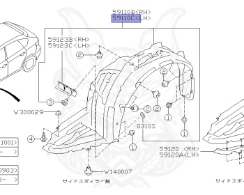 Subaru - Impreza - GH2 - Jan-2009 - Dec-2011 - 15IS - Wagon - 2W - Automatic transmission - Right hand - EJ15