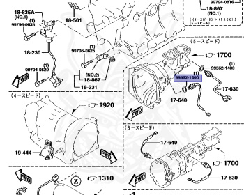 Mazda - Roadster - NB6C - Aug-2003 - Right hand - B6ZE