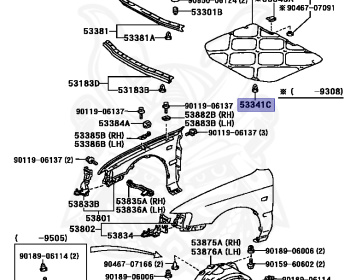 Toyota - Corolla - CE100 - 1991 - DX TYPE - 4-DOOR(SEDAN) - Automatic - 2C