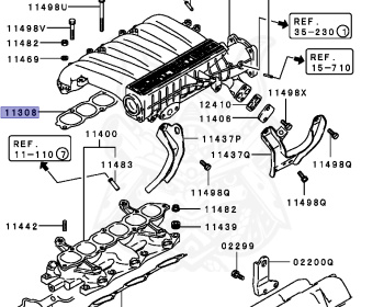 Mitsubishi - GTO - Z15A - 1994 - MJGF - 6G72