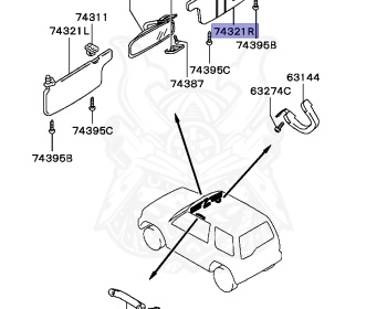 Mitsubishi - Pajero Mini - H56A - 1994 - MKDE - 4A30