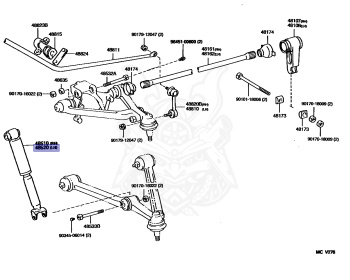 Genuine Mega Cruiser BXD20V Handling OEM parts supplied from Japan