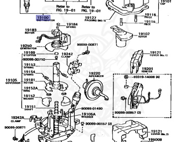 Toyota - Hilux - YN56 - 1987 - DLX TYPE - LOW DECK,PICKUP(STANDARD DECK 1-SIDE OPEN) - Manual - 2YJ