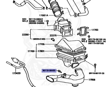 Toyota - Scepter - VCV10 - 1996 - SEDAN - 3VZFE