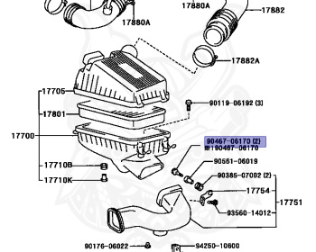 Toyota - Caldina - CT199V - 2002 - UL TYPE - VAN - Manual - 3CE