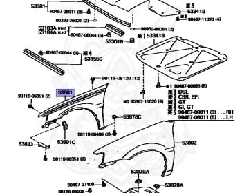 Toyota - Starlet - EP82 - 1989 - CANVAS TOP - 3-DOOR - Automatic - 4EF