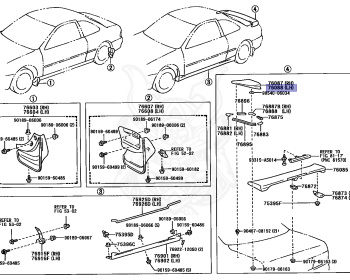 Toyota - Corolla - AE100 - 1991 - S TYPE - COUPE - Manual - 5AFE