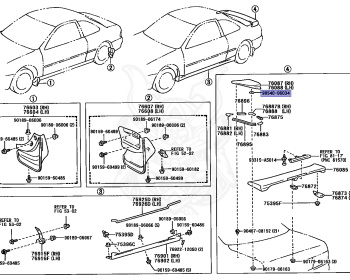 Toyota - Corolla - AE100 - 1991 - S TYPE - COUPE - Manual - 5AFE
