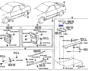 Toyota - Corolla - AE100 - 1991 - S TYPE - COUPE - Manual - 5AFE