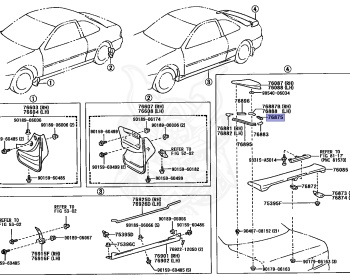 Toyota - Corolla - AE100 - 1991 - S TYPE - COUPE - Manual - 5AFE