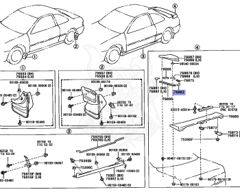 Toyota - Corolla - AE100 - 1991 - S TYPE - COUPE - Manual - 5AFE