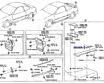 Toyota - Corolla - AE100 - 1991 - S TYPE - COUPE - Manual - 5AFE