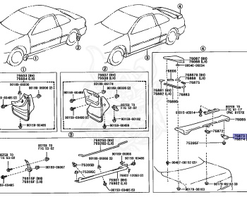 Toyota - Corolla - AE100 - 1991 - S TYPE - COUPE - Manual - 5AFE