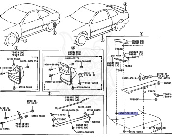 Toyota - Corolla - AE100 - 1991 - S TYPE - COUPE - Manual - 5AFE