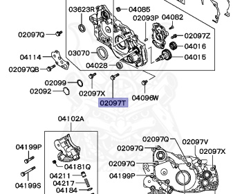 Mitsubishi - Airtrek - CU2W - 2005 - LYXFZ - 4G63