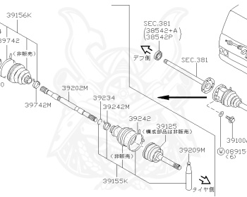 Nissan - Atlas - F23 - 1997 - DELUXE TYPE - TRUCK(T) - 4 WHEEL DRIVE(4WD) - MANUAL TRANS 5-SPEED(MT.F5) - QD32