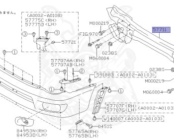 Subaru - Impreza - GD9 - Jan-2000 - Dec-2002 - NA - Sedan - 4W - 5-speed manual transmission - Right hand - 204