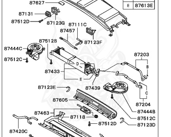 Mitsubishi - Chariot Grandis - N84W - 1997 - LRPC - 4G64