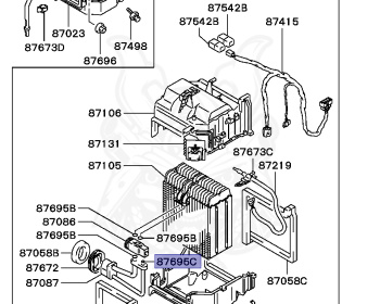Mitsubishi - Pajero Evolution - V55W - 1990 - GNXH - 6G74