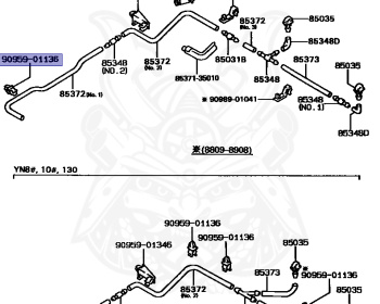 Toyota - Hilux - LN107 - 1997 - SR TYPE - DOUBLE CAB - Manual - 3L