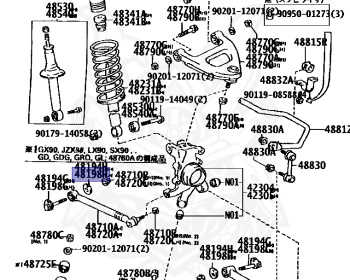 Toyota - Mark 2 - JZX90 - 1995 - TOURER V TYPE - Manual - 1JZGTE
