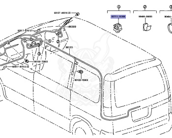 Toyota - LiteAce - CR52V - 2004 - SUPER TYPEGL TYPE - 5-DOOR - Automatic - 3CE