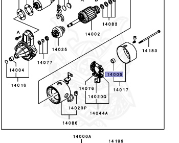 Mitsubishi - Pajero Jr - H57A - 1995 - MKDE - 4A31