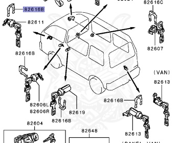 Mitsubishi - Minicab Truck - U42T - 1998 - HNSV7 - 3G83