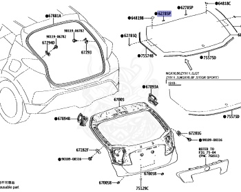 Toyota - C-HR - ZYX10 - 2019 - S TYPE - 5-DOOR - Variator - 2ZRFXE
