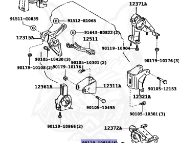 Toyota - Corolla Allex - ZZE123 - 2003 - Manual - 2ZZGE