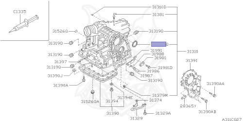 38342-56E00 - Nissan - Front Drive Shaft Seal, LH - Nengun Performance