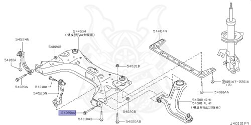 54459-AX00C - Nissan - Bolt - Nengun Performance