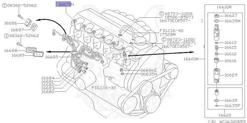説明メンテナス編 16671-V7211 - Nissan - TUBE ASSY-FUEL SPILL - Nengun Performance