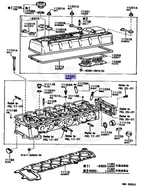 11101-49285 - Toyota - CYLINDER HEAD SUB-ASSY - Nengun Performance