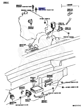 89462-30011 - Toyota - START INJECTOR TIME SWITCH - Nengun Performance