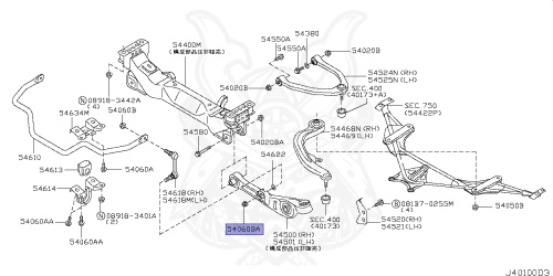 54588-1BA2A - Nissan - NUT - Nengun Performance