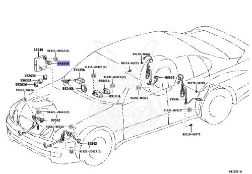 86650-30180 - Toyota - BUZZER ASSY - Nengun Performance