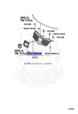 90183-06044 - Toyota - SPRING NUT - Nengun Performance