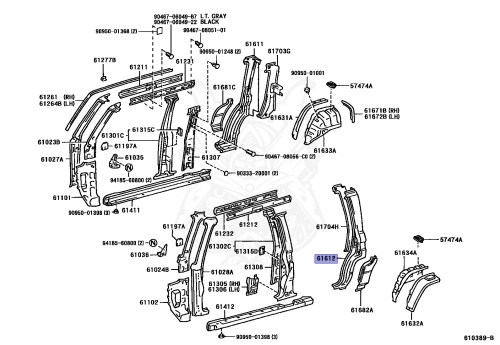 65600-60010 - Toyota - QUARTER PANEL, LH - Nengun Performance