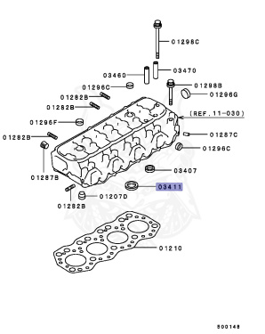 ME001412 - Mitsubishi - SEAT,INLET VALVE - Nengun Performance