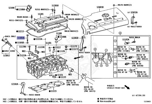089150 90910-02150 - Toyota - BOLT(FOR CYLINDER HEAD SET) - Nengun Performance