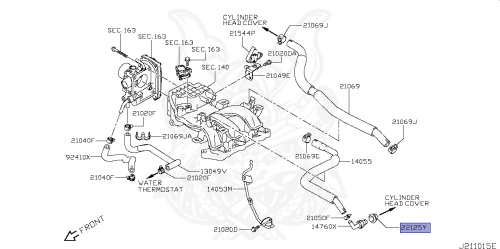 16294-4A0A0 - Nissan - COVER,????? - Nengun Performance