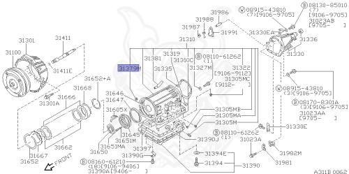 31375-41X00 - Nissan - OIL SEAL - Nengun Performance