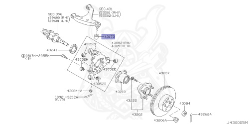 40173-33P00 - Nissan - Sheet, Lower Ball Joint - Nengun Performance