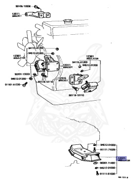 12371-59015 - Toyota - Engine mounting - Nengun Performance