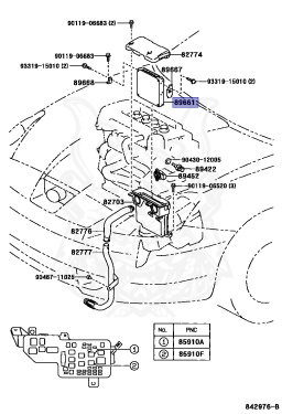 89666-20010 - Toyota - Computer, Engine Control - Nengun Performance
