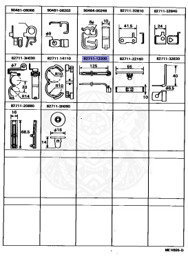 82711-12200 - Toyota - Clip - Nengun Performance