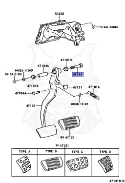 90101-10015 - Toyota - Shaft, Clutch Pedal - Nengun Performance