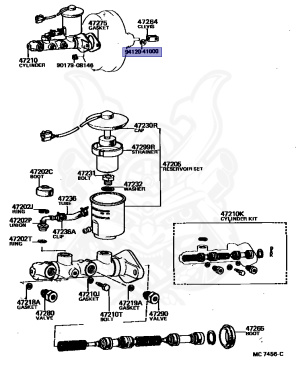 94120-41000 - Toyota - Nut - Nengun Performance