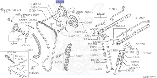 13025-65F00 - Nissan - Sprocket, Camshaft - Nengun Performance